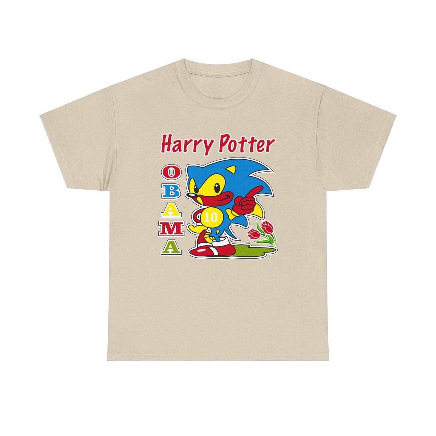 Sonic Harry Potter Obama T-Shirt