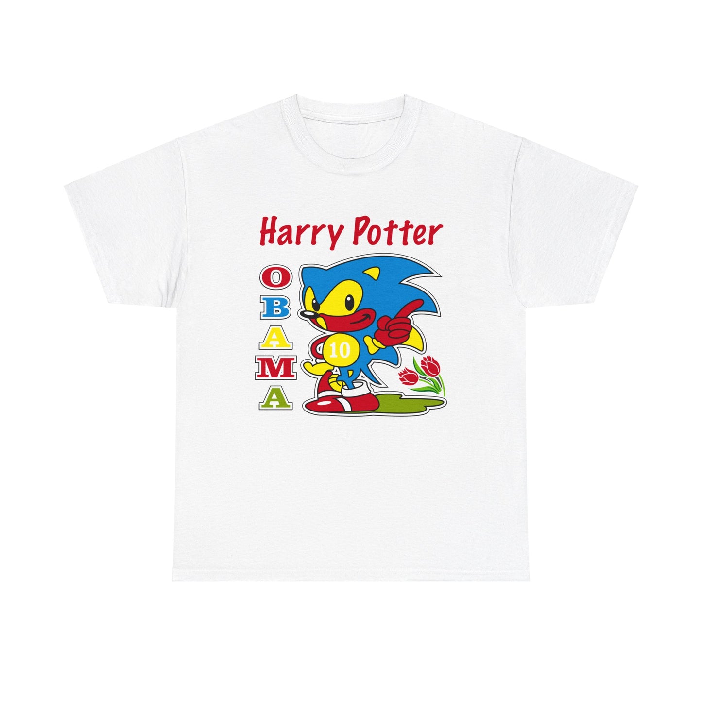 Sonic Harry Potter Obama T-Shirt