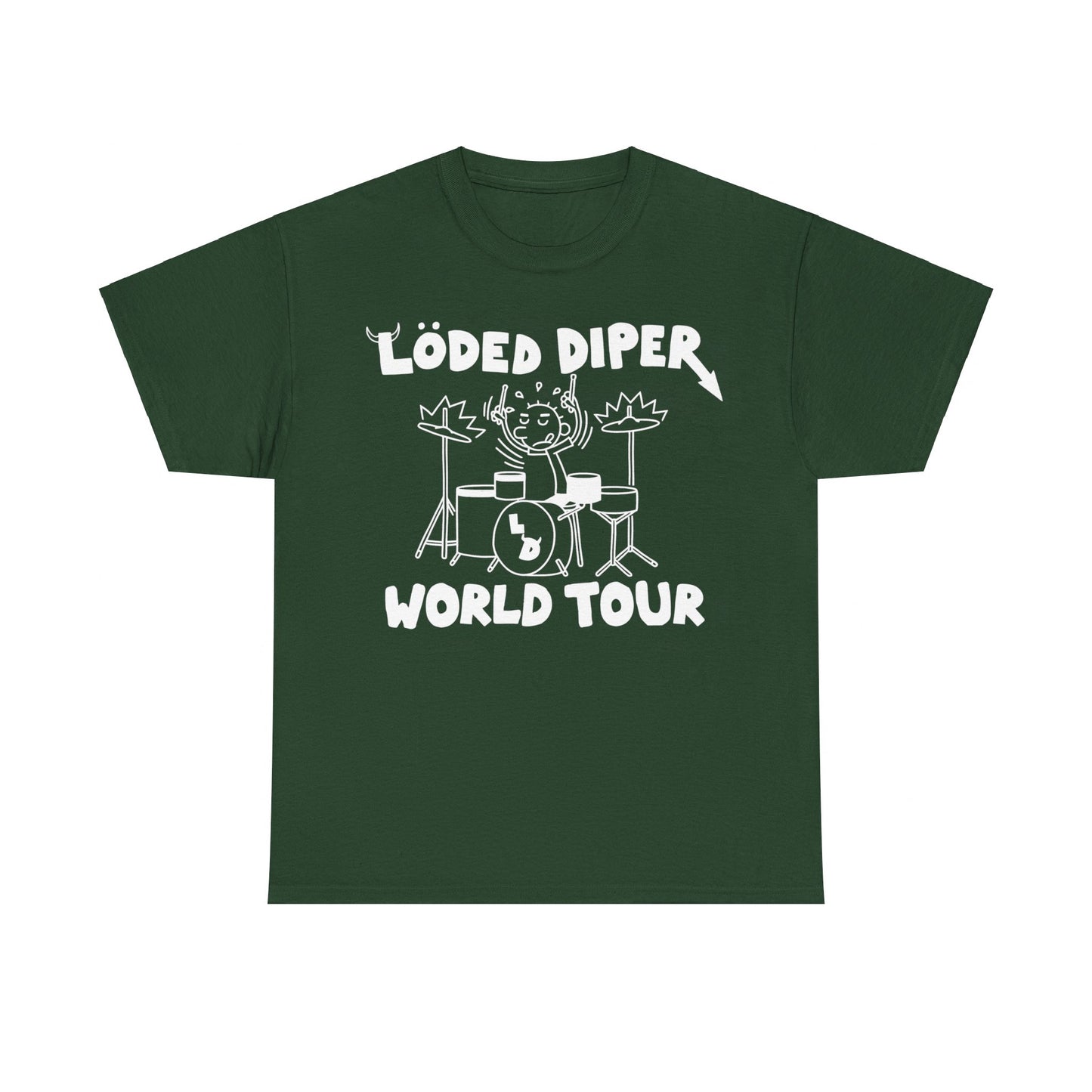 Loded Diper World Tour T-Shirt