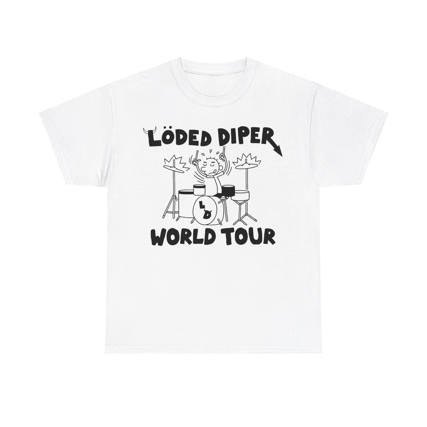 Loded Diper World Tour T-Shirt