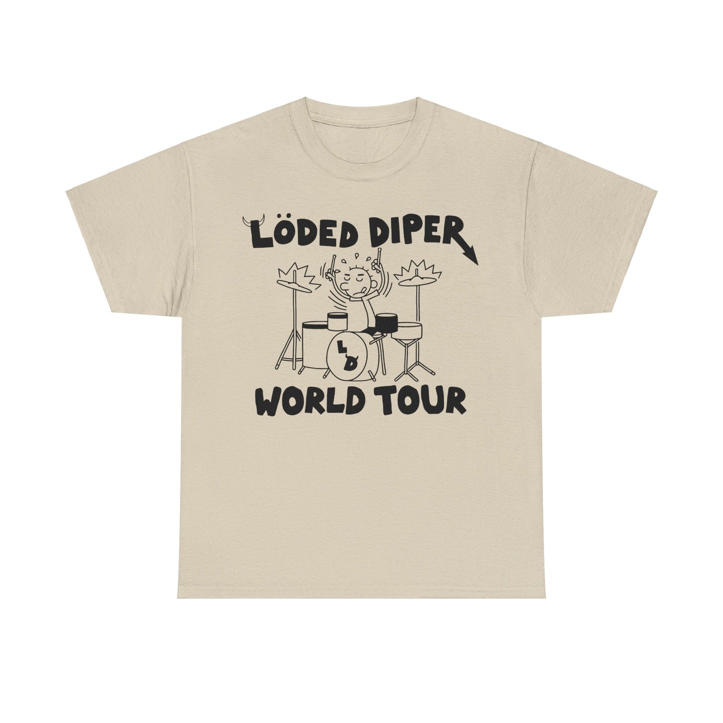 Loded Diper World Tour T-Shirt