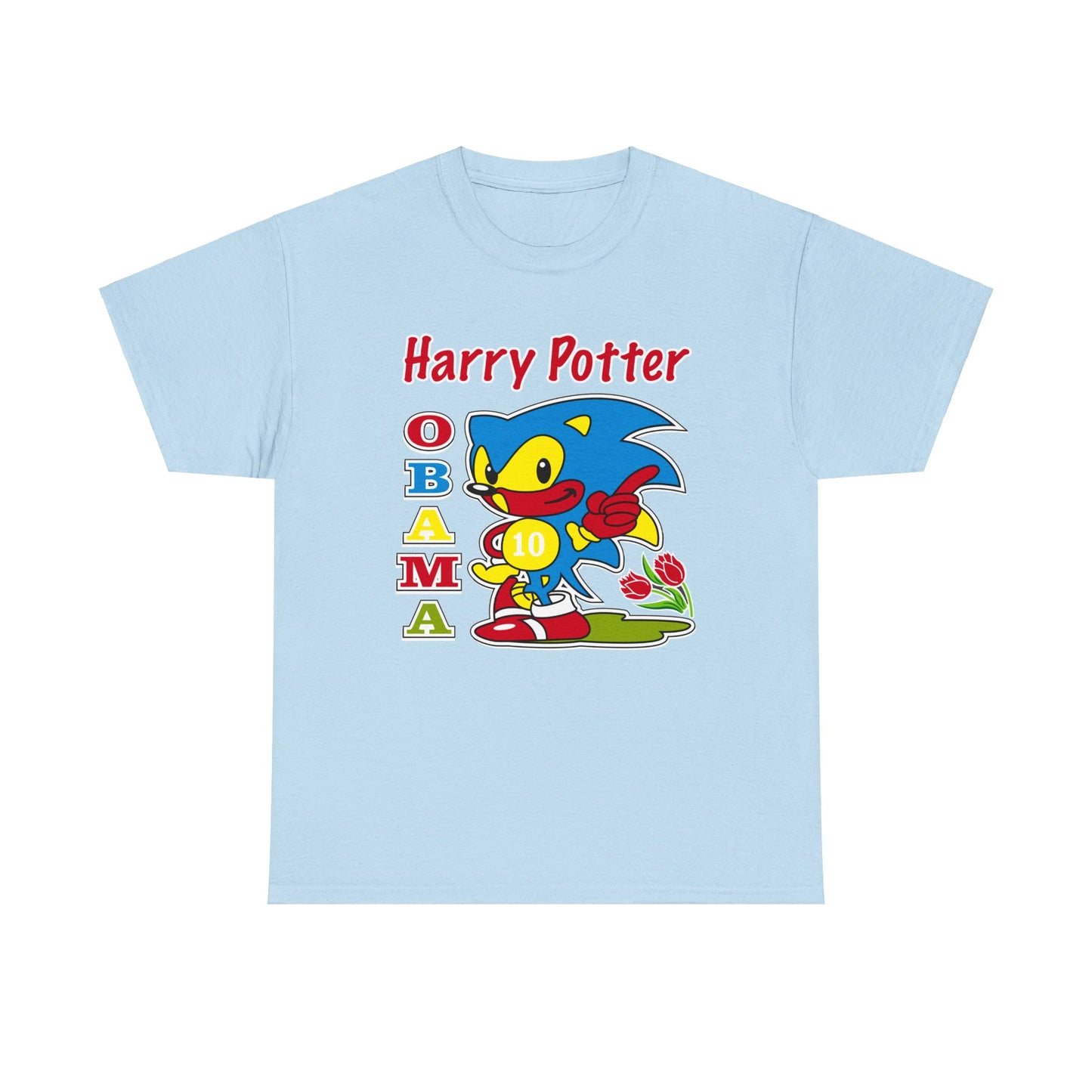 Sonic Harry Potter Obama T-Shirt